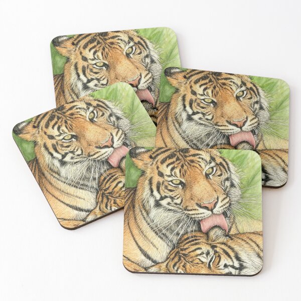 Item preview, Tiger mum and cub designed and sold by sid1802.