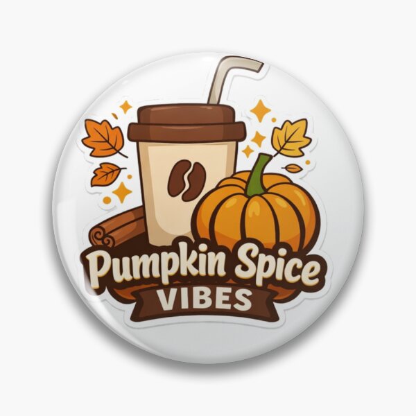 Item preview, Pumpkin Spice Vibes Autumn Fall Coffee Latte Design designed and sold by JREEHBRAND.
