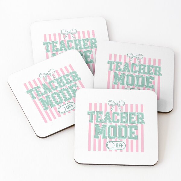 Item preview, Teacher Mode Off – Cute Teacher Summer Break Floral Pencil Design designed and sold by DoodloraStudio.
