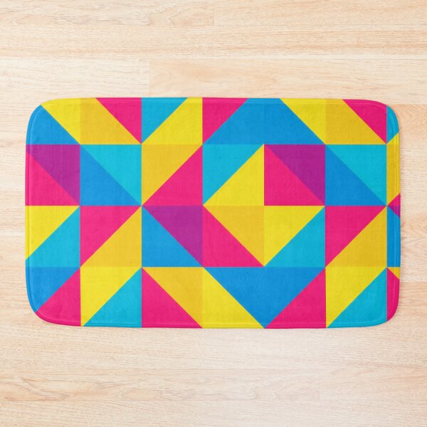 Item preview, Mid-Century Modern Geometric Patchwork Quilt Pattern designed and sold by Ela Design Studio .