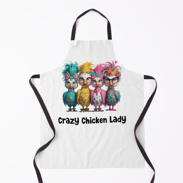 Item preview, Crazy Chicken Lady designed and sold by MyMysTShirts.