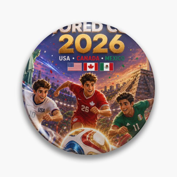 Item preview, Host Nations Football 2026 #football 2026 designed and sold by Fanybany.