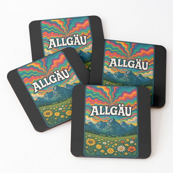 Item preview, Allgau Bavaria Germany Trippy Travel designed and sold by TomFrontierArt.