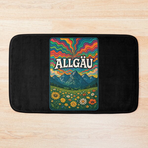 Item preview, Allgau Bavaria Germany Trippy Travel designed and sold by TomFrontierArt.