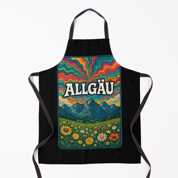Item preview, Allgau Bavaria Germany Trippy Travel designed and sold by TomFrontierArt.