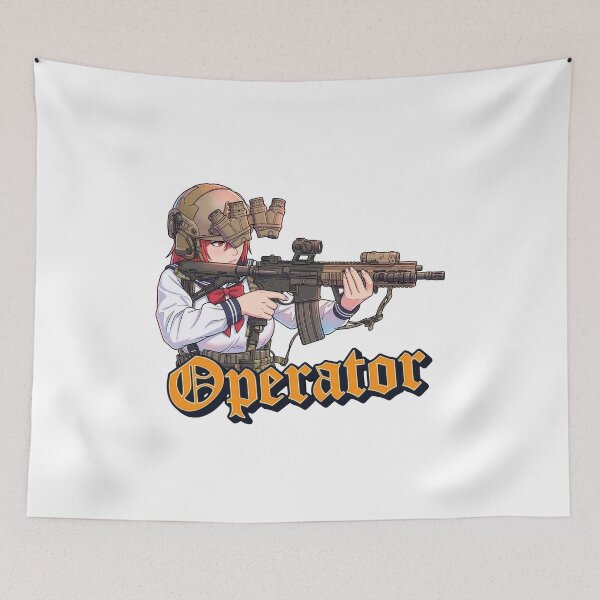 Item preview, Tactical School Girl - Anime Special Ops designed and sold by RAWLIFEGRAPHIC.