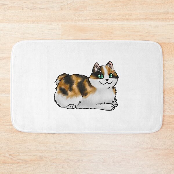 Item preview, Cat - Cymric - Calico Bobtail designed and sold by Jennifer Stolzer.