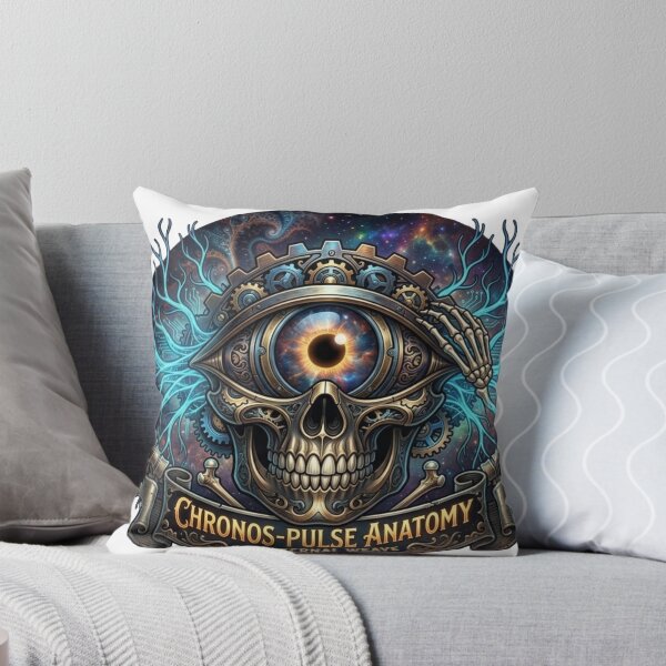 Item preview, Cyberpunk Steampunk Skull with All Seeing Eye designed and sold by JeevanStickers.