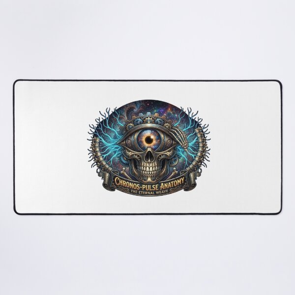 Item preview, Cyberpunk Steampunk Skull with All Seeing Eye designed and sold by JeevanStickers.