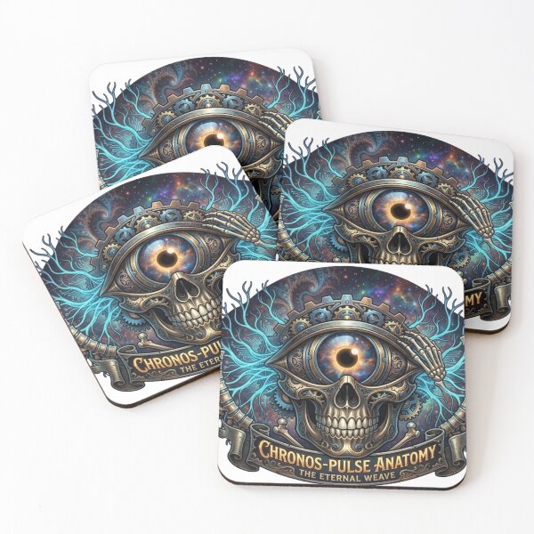 Item preview, Cyberpunk Steampunk Skull with All Seeing Eye designed and sold by JeevanStickers.