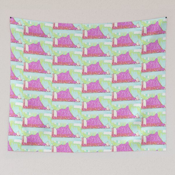 Item preview, Waikiki - Diamond Head IX designed and sold by R-F-B.