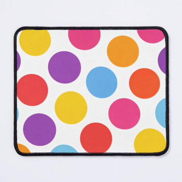 Item preview, 60s Mod Colorful Polka Dot Retro Pattern designed and sold by Ela Design Studio .
