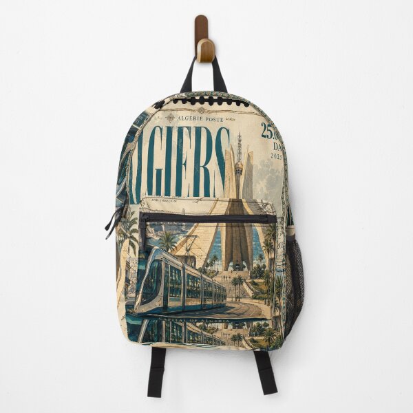 Item preview, ALGIERS POSTCARD // ALGIERS POSTAL STAMP designed and sold by Boolbisyles.
