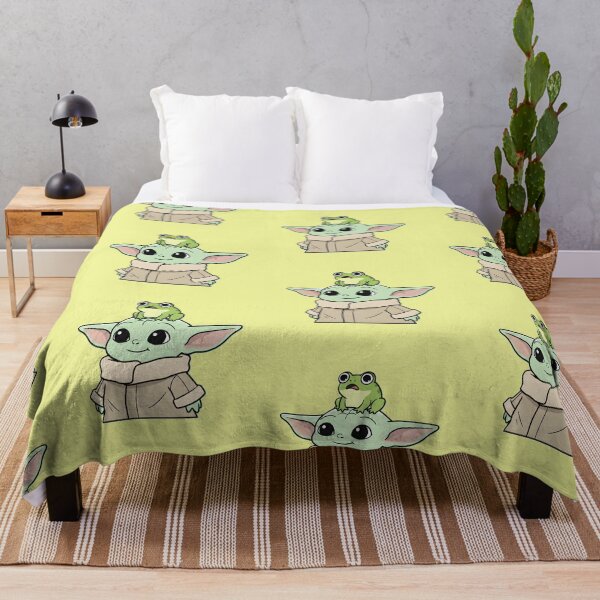 Item preview, Grogu And Scared Frog designed and sold by Abeshinobi.