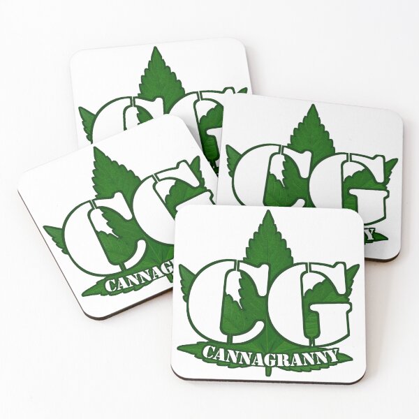 Item preview, CannaGranny™️CG Logo - Signature Leaf Emblem designed and sold by  CannaGranny™ .