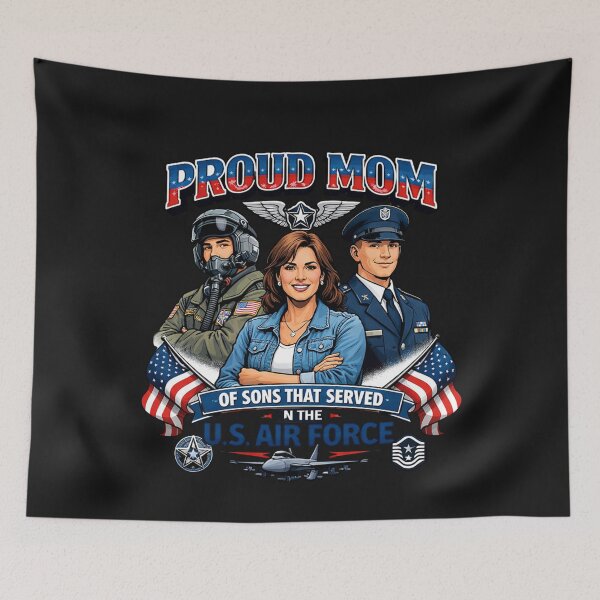 Item preview, Proud Mom of Sons in US Military Aviation designed and sold by Tsugraf Designs.