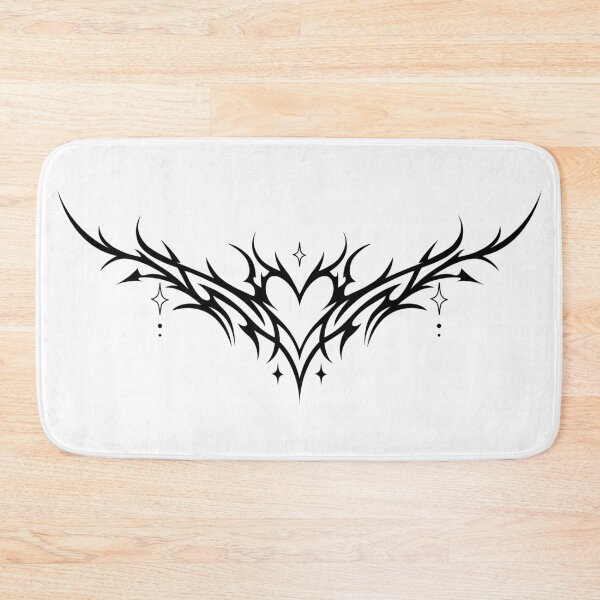 Item preview, Heart with stars. Tribal Cybergoth designed and sold by Tribalgothss.