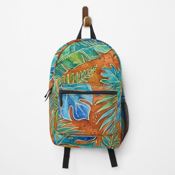 Item preview, Blue and Green Tropical Leaves designed and sold by GraphicsClub.