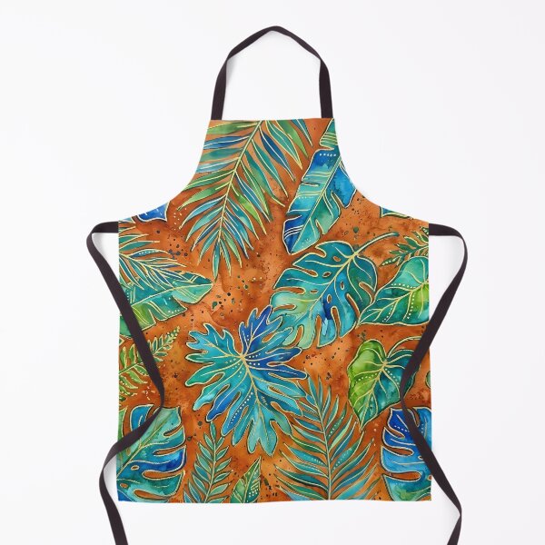 Item preview, Blue and Green Tropical Leaves designed and sold by GraphicsClub.