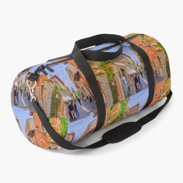 Item preview, Colourful Shopping Street in Bardolino designed and sold by Violaman.