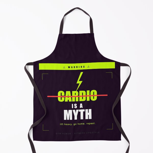 Item preview, Cardio Is A Myth Funny Lifting Gym Humor Sarcastic Gift designed and sold by Mega-Shopping.