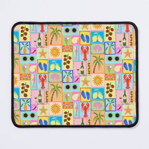 Item preview, Retro Tropical Patchwork designed and sold by Maggie Draws .