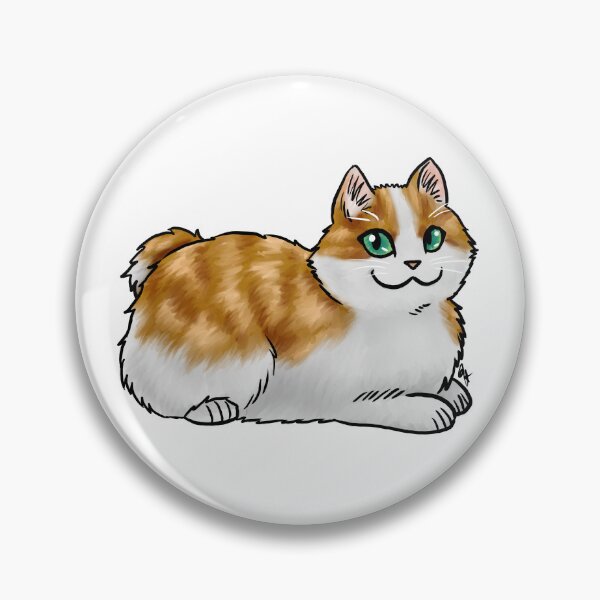 Item preview, Cat - Cymric - Orange Tabby Bobtail designed and sold by Jennifer Stolzer.