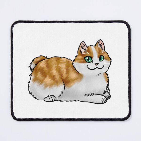 Item preview, Cat - Cymric - Orange Tabby Bobtail designed and sold by Jennifer Stolzer.