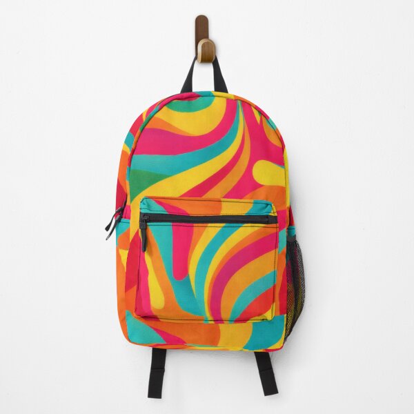 Item preview, 70s Retro Psychedelic Swirl Groovy Trippy Pattern designed and sold by Ela Design Studio .