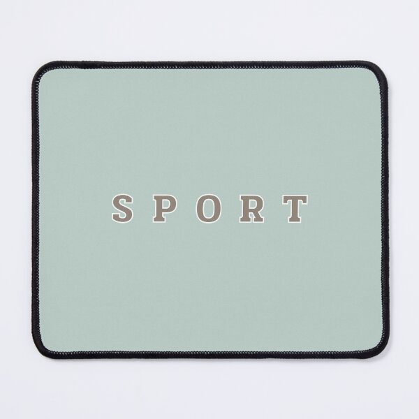 Item preview, SPORT Beige Minimalist Text Design designed and sold by Skayana.