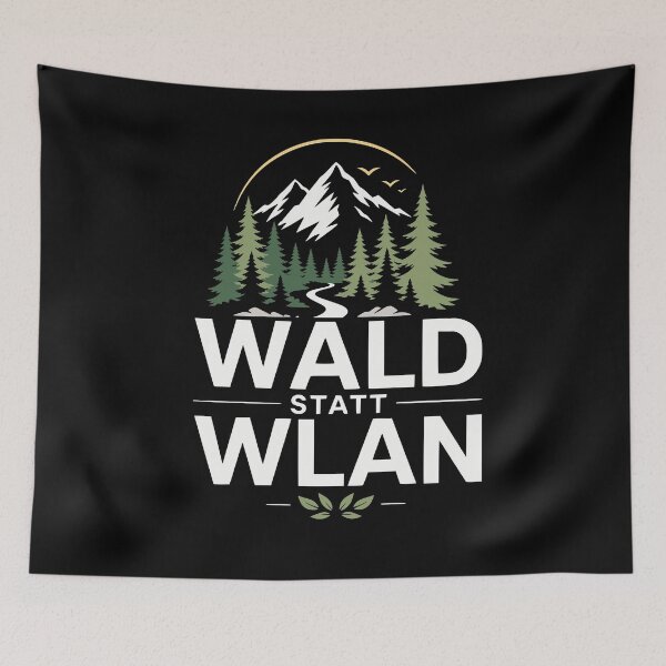 Item preview, Forest instead of Wi-Fi designed and sold by FreshPixelArt.