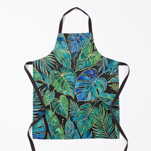 Item preview, Blue and Green Tropical Leaves designed and sold by GraphicsClub.