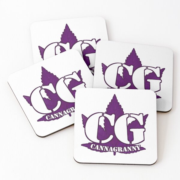 Item preview, CannaGranny™ CG Purple Logo Cannabis Design designed and sold by  CannaGranny™ .