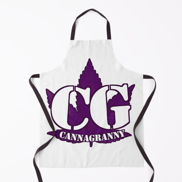 Item preview, CannaGranny™ CG Purple Logo Cannabis Design designed and sold by  CannaGranny™ .