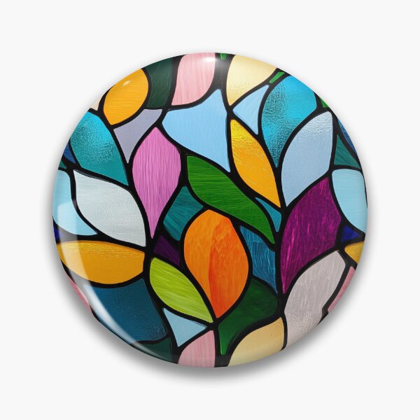 Item preview, Organic Leaf Petal Stained Glass Abstract Photo Texture designed and sold by DigitaICraft.