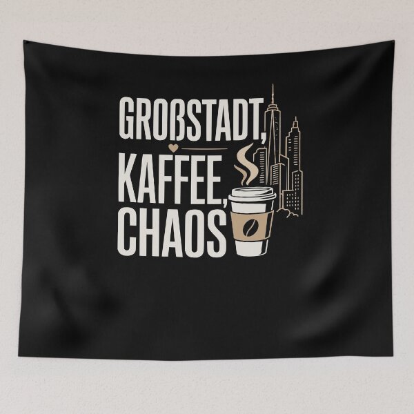 Item preview, Big city, coffee, chaos, life designed and sold by FreshPixelArt.