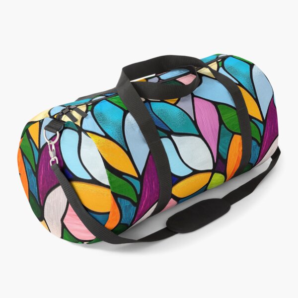 Item preview, Organic Leaf Petal Stained Glass Abstract Photo Texture designed and sold by DigitaICraft.