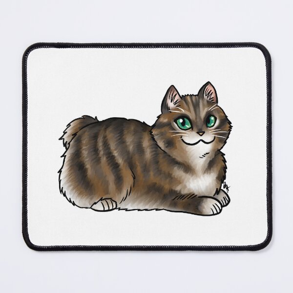 Item preview, Cat - Cymric - Brown Tabby Bobtail designed and sold by Jennifer Stolzer.