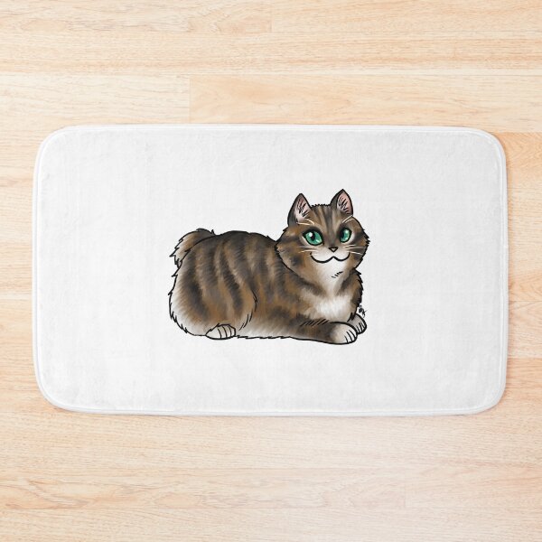 Item preview, Cat - Cymric - Brown Tabby Bobtail designed and sold by Jennifer Stolzer.