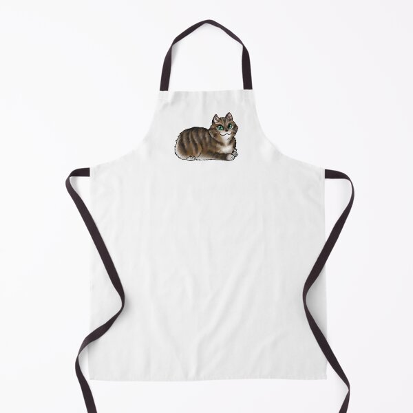 Item preview, Cat - Cymric - Brown Tabby No Tail designed and sold by Jennifer Stolzer.