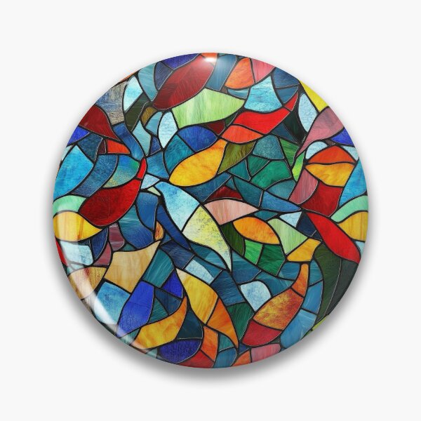 Item preview, Wave Flow Stained Glass Abstract Photo Texture designed and sold by DigitaICraft.