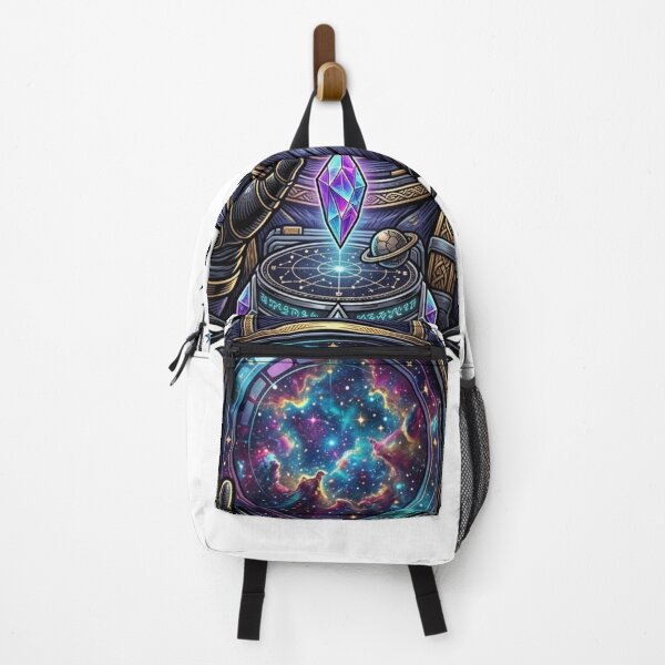 Item preview, Cosmic Astronaut Galaxy Crystal Space Art designed and sold by JeevanStickers.