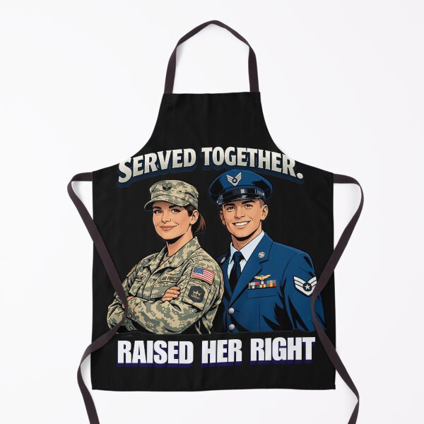 Item preview, Served Together Raised Her Right Military Daughter designed and sold by Tsugraf Designs.