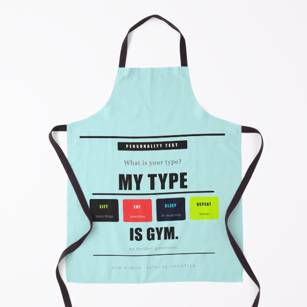 Item preview, My Personality Type Is Gym Funny Fitness Humor Lift Eat Sleep designed and sold by Mega-Shopping.