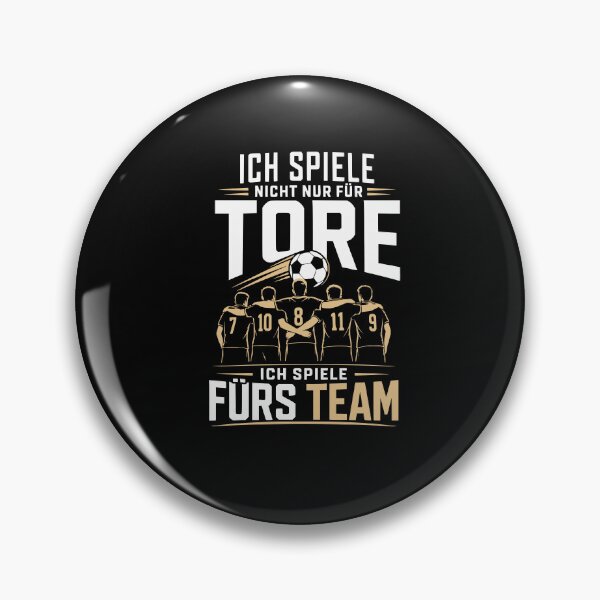 Item preview, I don't just play for goals, I play for the team, for football. designed and sold by FreshPixelArt.