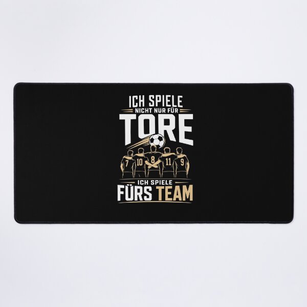 Item preview, I don't just play for goals, I play for the team, for football. designed and sold by FreshPixelArt.