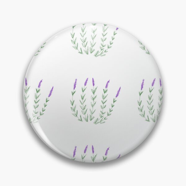 Item preview, Purple Lavender Field – Minimalist 3x3 Floral Pattern designed and sold by Kazewalk.