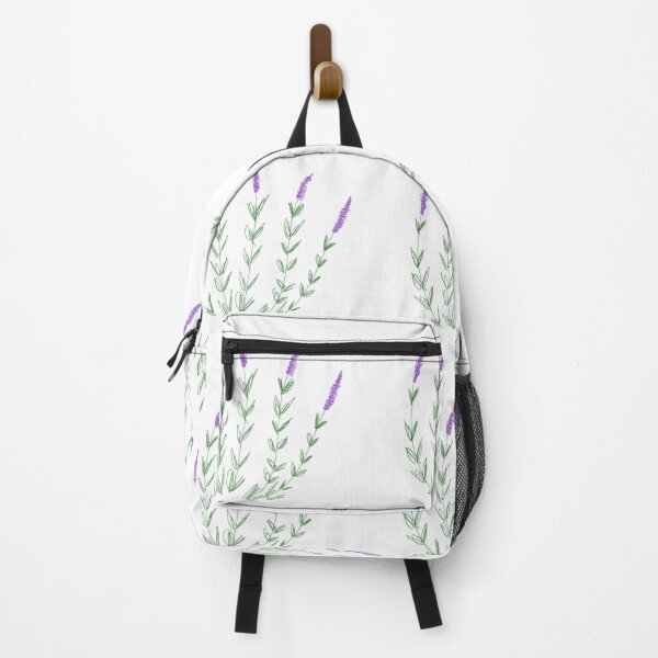 Item preview, Purple Lavender Field – Minimalist 3x3 Floral Pattern designed and sold by Kazewalk.