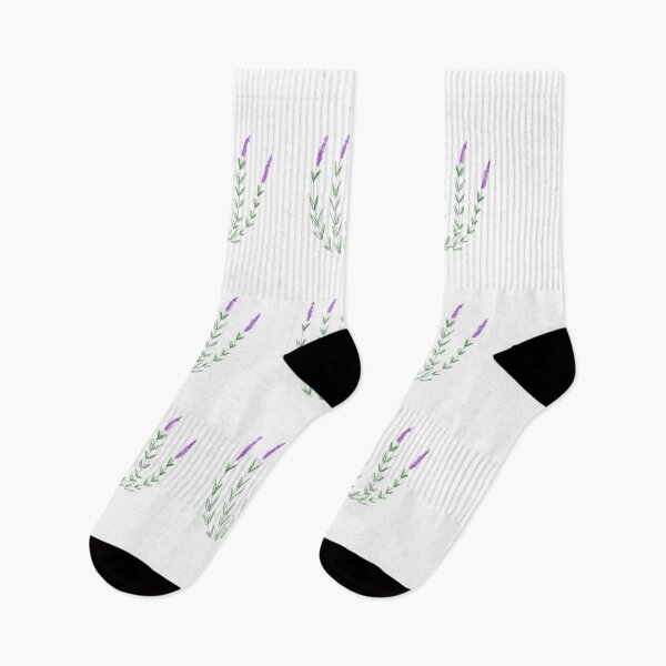 Item preview, Purple Lavender Field – Minimalist 3x3 Floral Pattern designed and sold by Kazewalk.