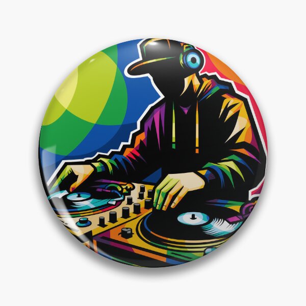 Item preview, DJ Music Pop Art designed and sold by Devilians92.